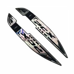 HONDA PCX 2021 - 2024 UYUMLU KAUÇUK + KROM AYAK BASAMAK