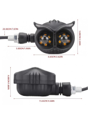 Baykuş Kırmızı Parklı Led Sinyal Takım #