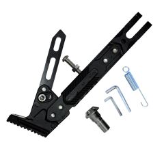 YAN SEHBA SET ALİMİNYUM SİYAH (AYARLI) ÜNİVERSAL