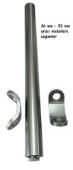 MOTOSİKLET GİDON BAR TİTANYUM MODEL 1 (OVAL)