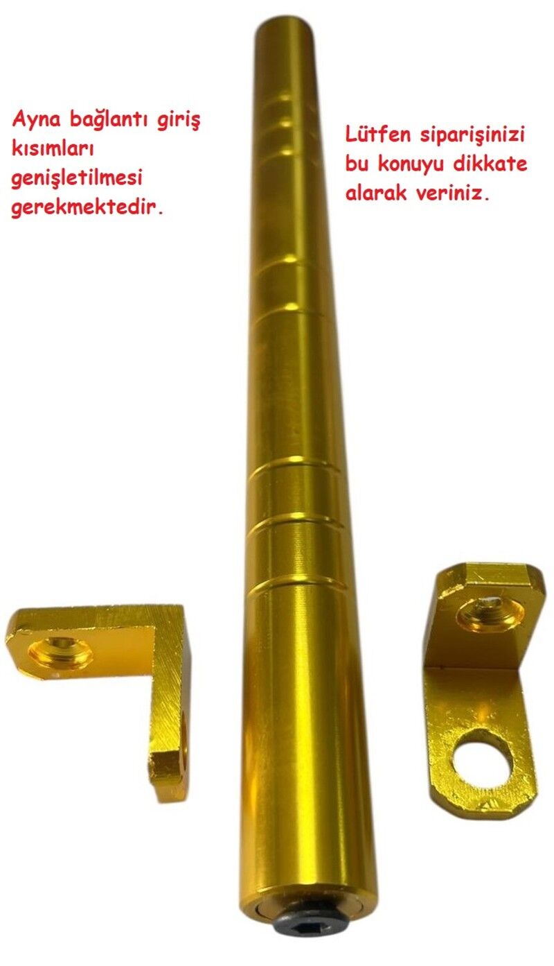MOTOSİKLET GİDON BAR GOLD MODEL 2 ( KÖŞELİ )