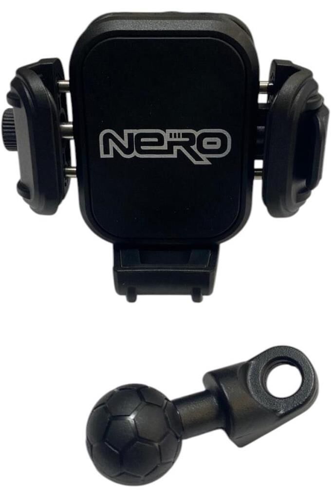 NERO - ( 909 ) AYNA BAĞLANTILI TELEFON TUTUCU YANDAN KİTLEMELİ (TİTREŞİM MODÜLLÜ)