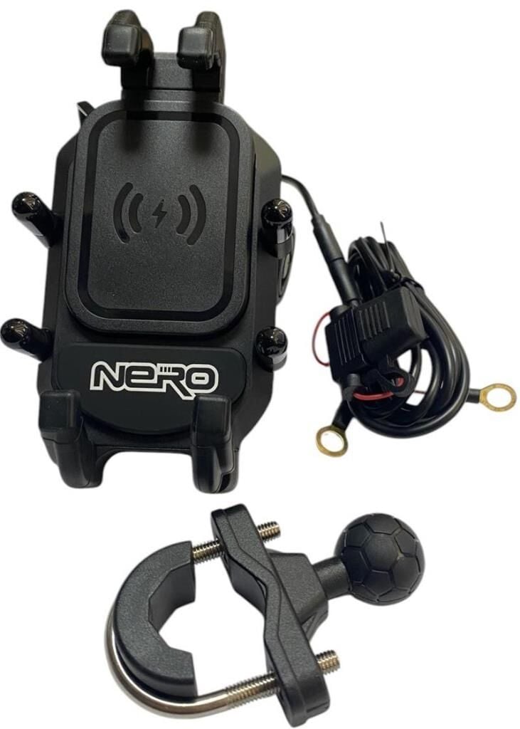 NERO - ( ŞARJLI W-707 ) GİDON BAĞLANTILI TELEFON TUTUCU (TİTREŞİM MODÜLLÜ)