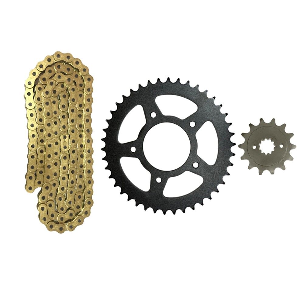 ZİNCİR DİŞLİ SET ORİNGLİ 120L-14T-42T SR250