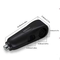 Knmaster Alarmlı Motosiklet Elcik Manet Fren Kilidi-Kırmızı