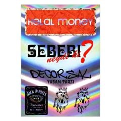 A5 HOLOGRAM STİCKER 082 TEK PAKET ÇOKLU STİCKER