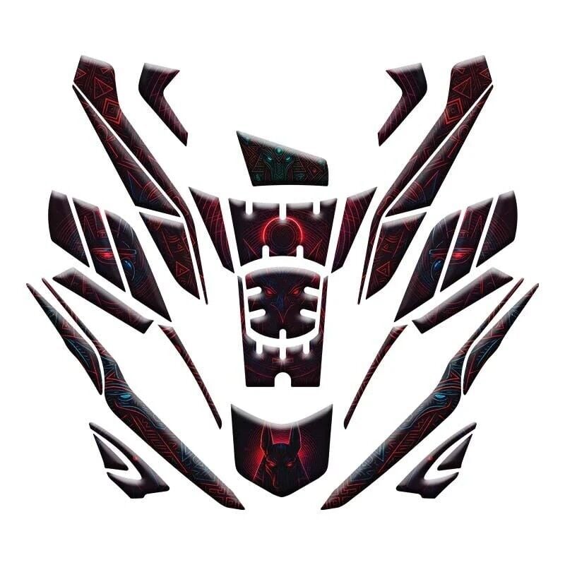 HONDA PCX 2025-2026 UYUMLU TANK PAD SET 011