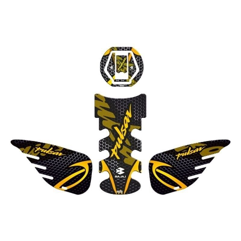 BAJAJ PULSAR 2014 - 2024 UYUMLU Tank Pad Set 003