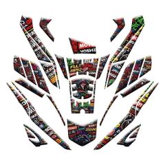 HONDA PCX 2025 UYUMLU TANK PAD SET