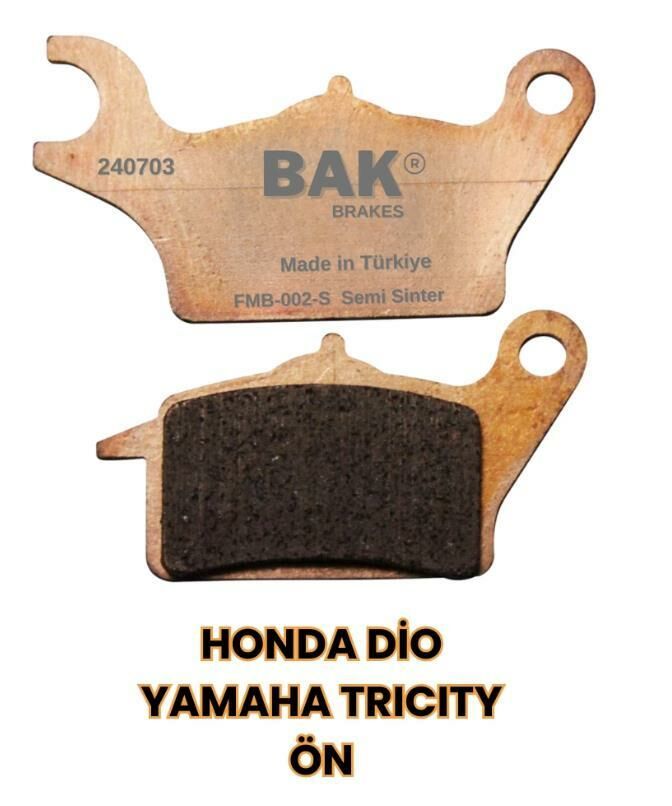 HONDA DİO, YAMAHA TRICITY DİSK BALATA