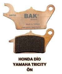 HONDA DİO, YAMAHA TRICITY DİSK BALATA
