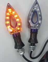 RT-072 LED SİNYAL [SARI IŞIK] [TAKIM] MAVİ - E BELGELİ