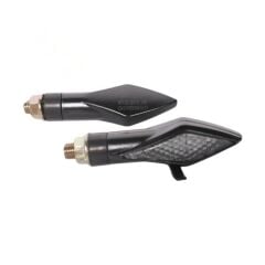 LED SİNYAL [SARI IŞIK] [TAKIM] SİYAH [1032] - E BELGELİ