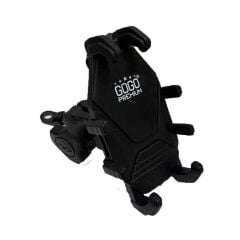 UNİVERSAL TİTREŞİM ÖNLEYİCİ AYNA BAĞLANTILI TELEFON TUTUCU SİYAH PH101S