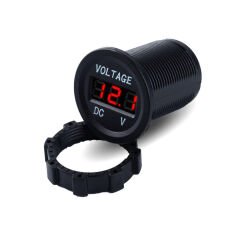 KNMASTER EVRENSEL MARİN TİPİ DİJİTAL LEDLİ VOLTAJ GÖSTERGELİ VOLTMETRE SOKETİ