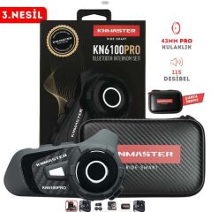 Knmaster KN6100 Karbon - Bluetooth İnterkom Seti