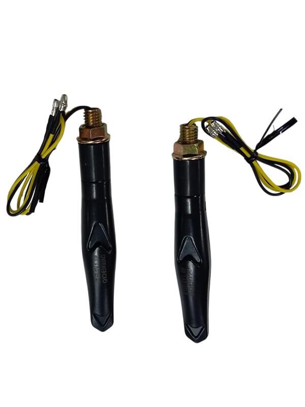 KAYAN LED SİNYAL [SARI IŞIK] [TAKIM] SİYAH [1062L-Y] - E BELGELİ