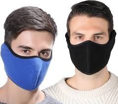 RÜZGARA DAYANIKLI YARIM YÜZ MASKESİ KNMASTER KARIŞIK RENK