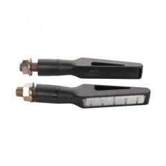 KAYAN LED SİNYAL [SARI IŞIK] [TAKIM] SİYAH [1073L-Y] - E BELGELİ