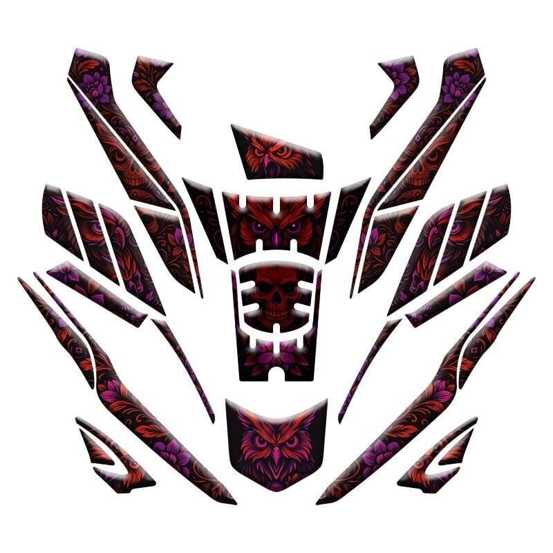 HONDA PCX 2025 UYUMLU TANK PAD SET 007