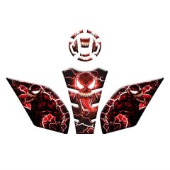 CF MOTO 250 SR 2020 - 2024 UYUMLU TANK PAD SET 014