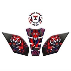 CF MOTO 250 SR 2020 - 2024 UYUMLU TANK PAD SET 011