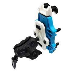 UNİVERSAL TİTREŞİM ÖNLEYİCİ AYNA BAĞLANTILI TELEFON TUTUCU MAVİ PH103B