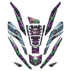 HONDA PCX 2021 - 2024 UYUMLU TANK PAD SET 011