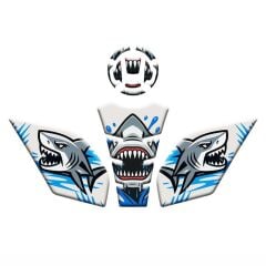 CF MOTO 250 SR 2020 - 2024 UYUMLU TANK PAD SET 013