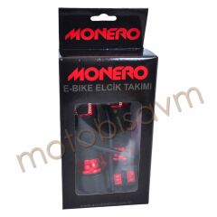 GAZ KOLU [TAKIM] [3 VİTES / İLERİ-GERİ] KIRMIZI - EBIKE