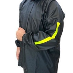PVC YAĞMURLUK TAKIM SU GEÇİRMEZ  (2 XL)