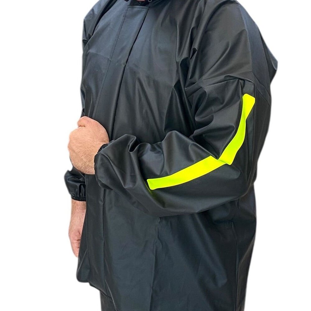 PVC YAĞMURLUK TAKIM SU GEÇİRMEZ  (XL)