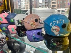 ÇOCUK KASK KASKI FULL FACE KARIŞIK RENK