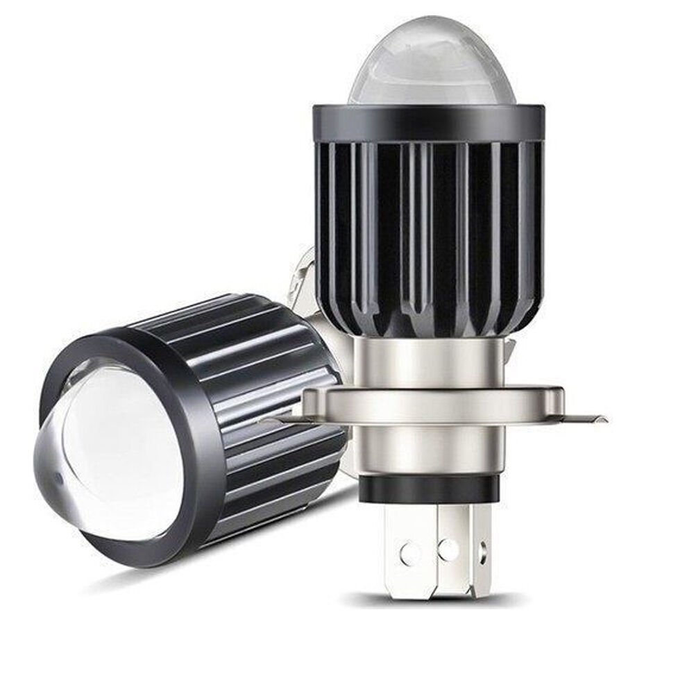 ÖN FAR AMP LED H4 BEYAZ - SARI  MERCEKLİ