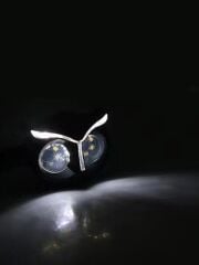 Baykuş Beyaz Parklı Led Sinyal Takım #