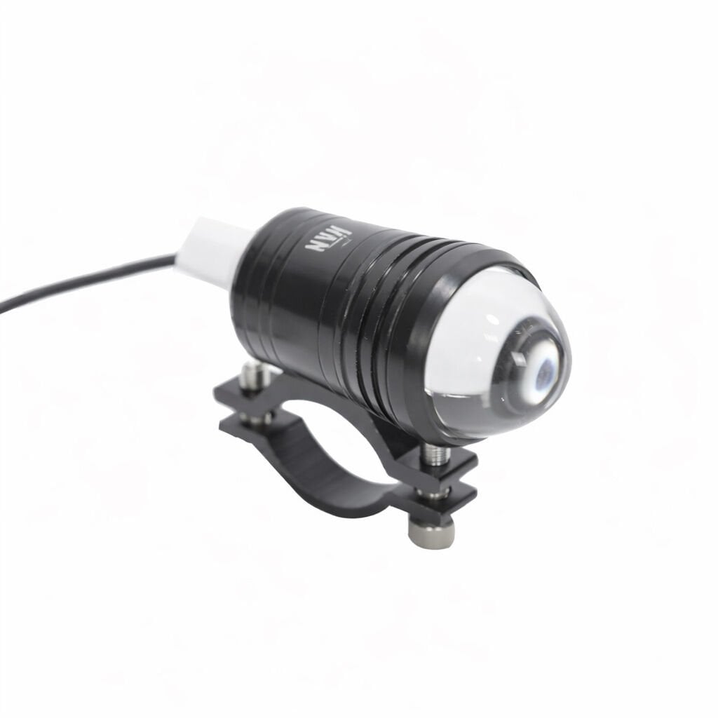 3U1 KISA-UZUN HUZMELİ ÇAKARLI SİS LAMBASI  SİYAH 21 MM