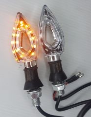 LED SİNYAL üçgen KROM